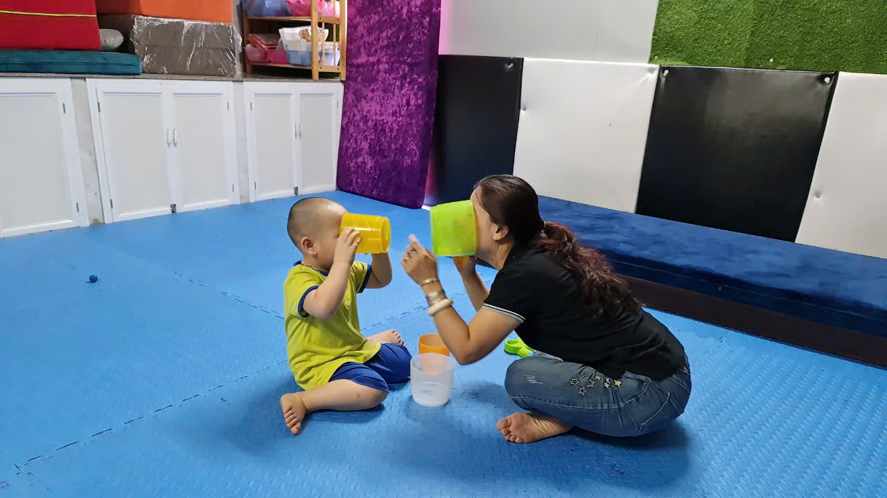 Can thiệp chơi đùa level 1 - Can thiệp cá nhân